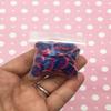 10mm Starry Night Purple Blue and Pink Polymer Clay Round Confetti Circles, Fake Sprinkles, Decoden Funfetti Jimmies rdnqu (Bag: 30 Grams) view 3