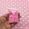 Hot Pink Peppermint Polymer Clay Non Edible Dessert Candy Slice Sprinkles, Nail Art Slices, Faux Dessert, Miniature Dessert rdnqu (Bag: 30 Grams) view 3