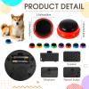 Jerify 16 Pcs Voice Recordable Dog Buttons for Communication Pet Cat Talking Buttons with Stickers 30 Seconds Interactive Speech Training Buzzers for Cat Pet Dog view 2