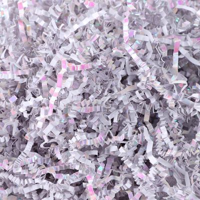 Crinkle Cut Paper Shreds - 7.1oz Bulk Gift Basket & Box Filler, Decorative Stuffing Grass Cushion Paper Streamer for Christmas, Easter, Birthday Party Favors, Wedding Decor Gift Wrapping