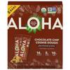 Aloha, Protein Bars Chocolate Chip Cookie Dough, 9.88 Ounce view 1