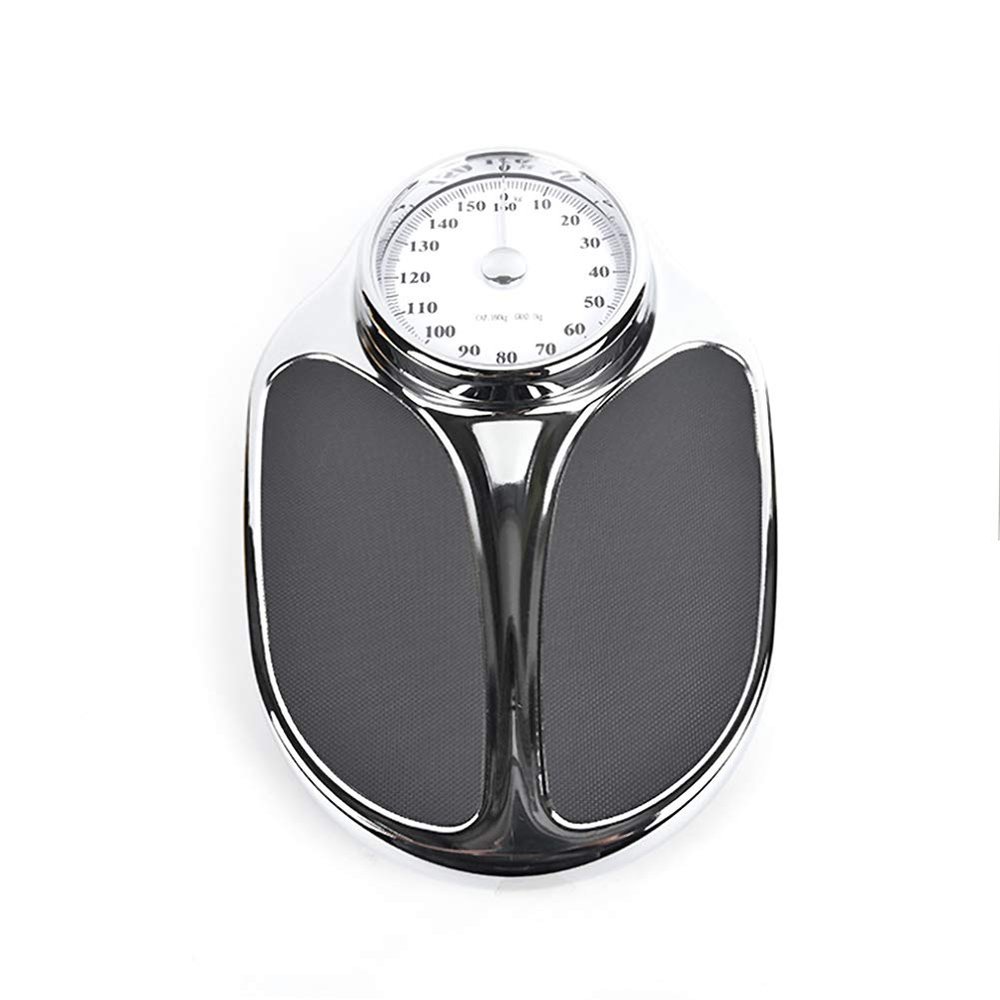 Analog Bath Scale, Mechanical Bathroom High Accuracy Modern Dial with Skid Surface