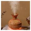 7-Color LED Essential Oil Diffuser - Wooden Aroma Humidifier(Light) view 1