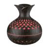 7-Color LED Essential Oil Diffuser - Wooden Aroma Humidifier(Dark) view 4