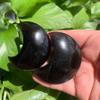 100g 2pcs Ice Obsidian Crescent Moon Carving - Ice Type Protection Talisman for Witches & Healers Hand-Carved Dark Moon Ritual Tool Negative Energy Cleansing view 2