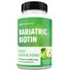 BioSchwartz Bariatric Biotin Chewable Tablets - 5500mcg Biotin per Serving - Green Apple Flavor, 3 Month Supply - Sugar-Free Hair Skin Nails Vitamins for Women for Post-Bariatric Care - 90 Servings view 1