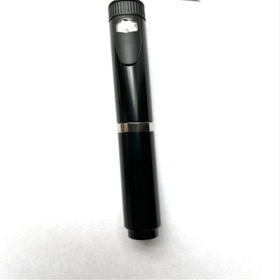 Black 60 Unit V2 Reusable Pen Injector and Cartridge Filling Block