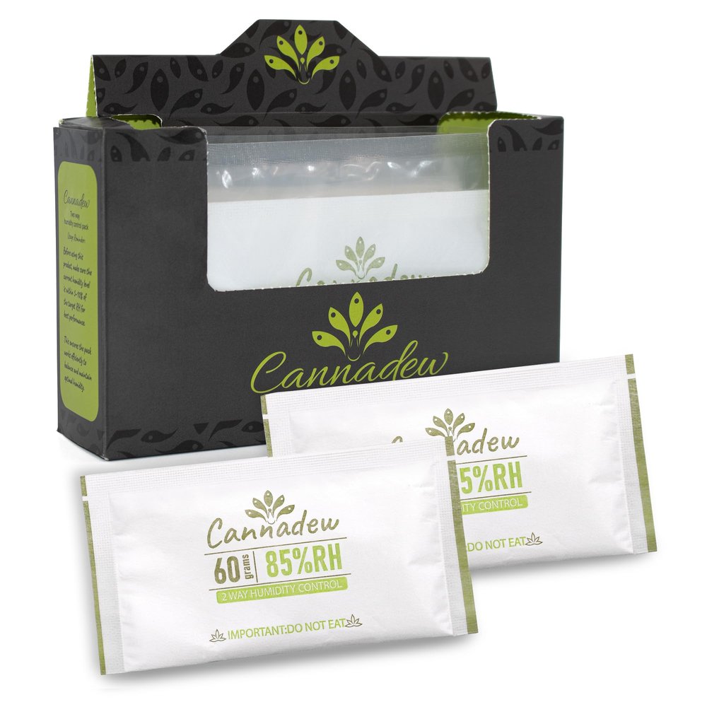 85% RH 60Gram (5 Pack) Two-Way Humidity Control Packets Humidity Packs & Humidity Absorber for Storage, Hydration Packets in Resealable Bag
