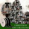 10 Yards Golden Edge Black Velvet Ribbon 1Inch for Christmas Tree, Black Velvet Christmas Ribbon for Gift Wrapping Crafts Bow Wreath Holiday Floral Bouquets Decorations view 3