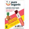 Pure Organic, Layered Fruit Bars, Pineapple Passionfruit, Gluten Free and Vegan Fruit Snacks, 6.2oz Box (12 Count) view 4