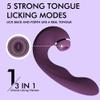 10 Modes Clitioral Sucker Powerful, Personal Cordless Goop Remote Control Ball for Body Relax Pleasure Couples Gifts Adult Tools Purple L16 view 2