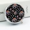 Mini Pill Organizer, Elephant Butterfly Round Compact Dispenser, Portable Holder for Fish Oil, Travel Pill Box Purse Use for Students view 4