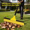 18Push Broom Brush for Floor Cleaning with 60 Long Handle and Stiff Bristles, Heavy Duty Brush for Shop, Deck, Garage, Concrete,Indoor and Outdoor Broom view 2