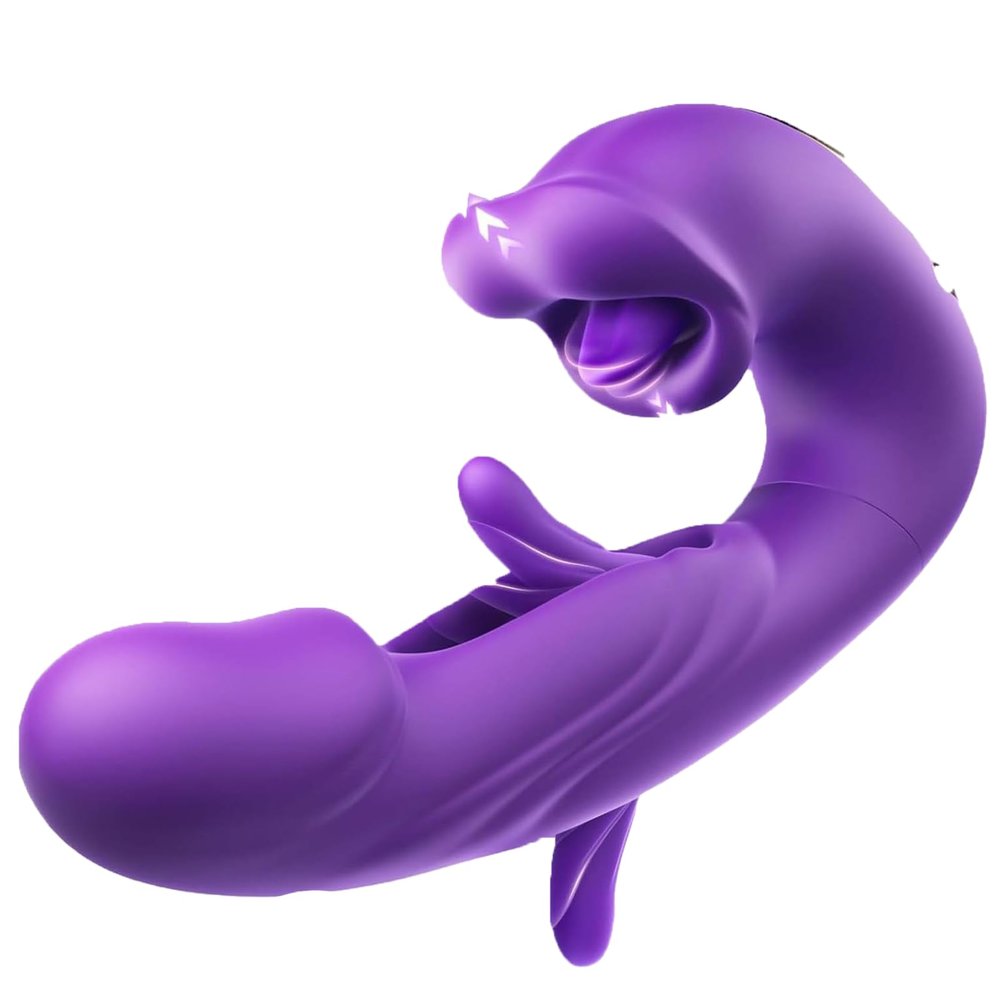 10 Modes Clitioral Sucker Powerful, Personal Cordless Goop Remote Control Ball for Body Relax Pleasure Couples Gifts Adult Tools Purple L15