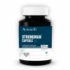 AYUEARTH Strongman Capsule, 500mg, 60 Vegetarian Capsules, Ashwagandha and Multi Herbal Supplement view 1