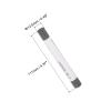 Unifizz Wood Wax Filler Stick, Furniture Crayons Wooden Repair Filler Stick Touch Up Wax Paint Pens for Scratches Holes Floor Laminate Door Tables,Deep Nickel Gray,1 Count view 2