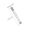 Unifizz Wood Wax Filler Stick, Furniture Crayons Wooden Repair Filler Stick Touch Up Wax Paint Pens for Scratches Holes Floor Laminate Tables Desks, Light Gray,1 Count view 2
