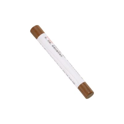 Unifizz Wood Wax Filler Stick, Furniture Crayons Wooden Repair Filler Stick Touch Up Wax Paint Pens for Scratches Holes Floor Laminate Tables Desks, Deep Chocolate,1 Count
