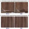 Unifizz Wood Wax Filler Stick, Furniture Crayons Wooden Repair Filler Stick Touch Up Wax Paint Pens for Scratches Holes Floor Laminate Tables Desks, Saddle Brown,1 Count view 3