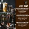 Maia Ceremonial Cacao, with Flavanol, nattokinase, Theobromine, Magnesium and Natural Flavonoids Blend, Supports Circulation, Arterial Health & Cardiovascular Wellness Zero Sugar 100% Pure and Natural view 3