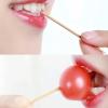 100 Count Bamboo Toothpicks Double-Pointed for Teeth Cleaning Appetizer Barbecue Fruit Olive Cocktail 2.5in/6.35cm 0.06in/0.14cm view 4