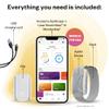 Apollo Neuro Wearable & 12-Month SmartVibes AI Membership - Sleep Aid & Stress Relief Device (Stealth) view 2