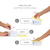 Ubbi Moisture Absorber and Odor Eliminator Tub, Attracts and Traps Excess Moisture, Reduce Dampness, Lemon Scented, 3 Pack view 4