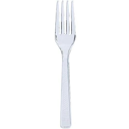 Clear Plastic Forks Elegant Disposable Forks for Appetizers Salads Desserts and Main Courses Ideal for Weddings Parties Catering Events and Buffets (1152)
