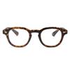 2SeeLife Tortoise Round Premium Clear Frame Reading Glasses Solid & Sturdy Frame Blue Light Retro Readers for Men & Women with Spring Hinges & Scratch-Resistant Lenses, Strength 2.50 view 1