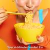 Cheesy Ramen (Bowl) Cheddar Flavor | Non-Spicy, Creamy & Savory Korean Instant Bowl Noodles, 3.17 oz (Pack of 6) view 3