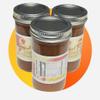 4 tropical fruits jam ! Pineapple, mango, peach, strawberry view 2