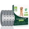 Flea and Tick Prevention for Dogs, 4-Pack Flea Collars, 32 Months, Grey view 1