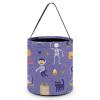 100% BLUE COLLAR Sweet Bags Happy Party Patterns (3) Multipurpose Reusable Goody Buckets Halloween Trick Or Treat Bucket Halloween Candy Bucket view 1