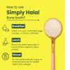 Simply Halal Broth Collagen Powder Type I & III for Joint, Skin, Hair, Nail & Digestive Support Grass-Fed, 30 Servings (16 OZ) view 3