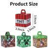 24 Pcs Cute Treat Boxes, Festival Celebrations Small Gift Boxes, Game Themed Dessert Boxes, Pixel Party Supplies for Birthday view 2
