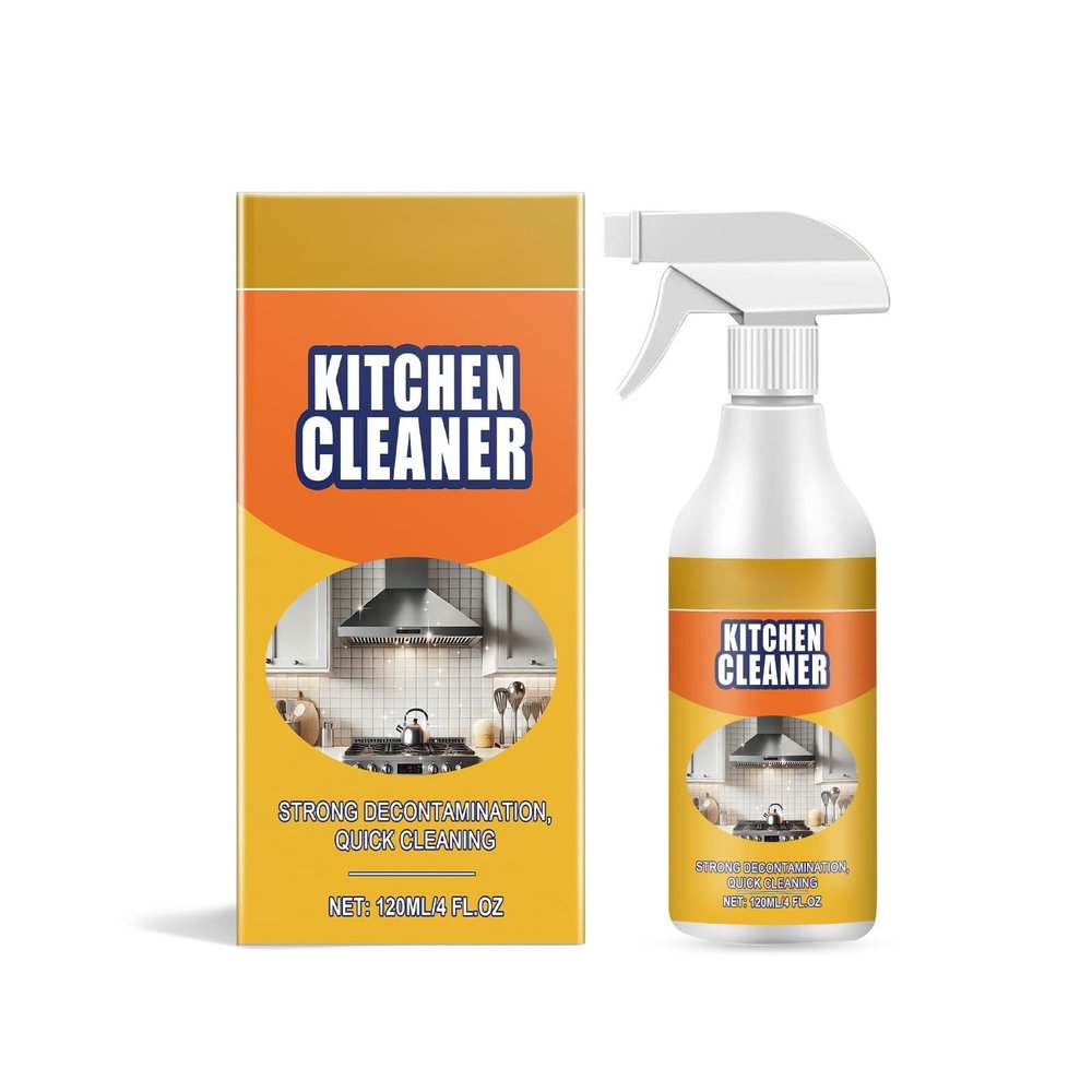 Kitchen Degreaser Spray, Powerful Range Hood & Stove Degreaser Cleaner Spray, Oven Racks, BBQ Grills Heavy Duty Stove Oven Cleaner Sprayer