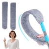 Retractable Gap Dust Cleaning Artifact, Flat Duster, Retractable Gap Dust Cleaner Under Appliance Microfiber Duster with 2 Microfiber Dusting Cloths Long Handle (1pc) view 1