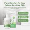 Organyc Baby Shampoo & Body Wash with Skin-Nurturing Cotton Seed Oil, Gentle Kids Body Wash, Naturally Formulated Baby Essentials, 8.5 fl oz view 4
