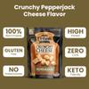 Umlands Crunchy Cheese Pepper Jack (31.9oz Bags) | 100% Real Wisconsin Cheese, Keto, Low-Carb, High-Protein, Gluten-Free, Shelf-Stable Snack view 2