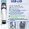 4ALLFAMILY USB LID Interchangeable with Pioneer Cooler Model (Blue Pioneer lid) view 2