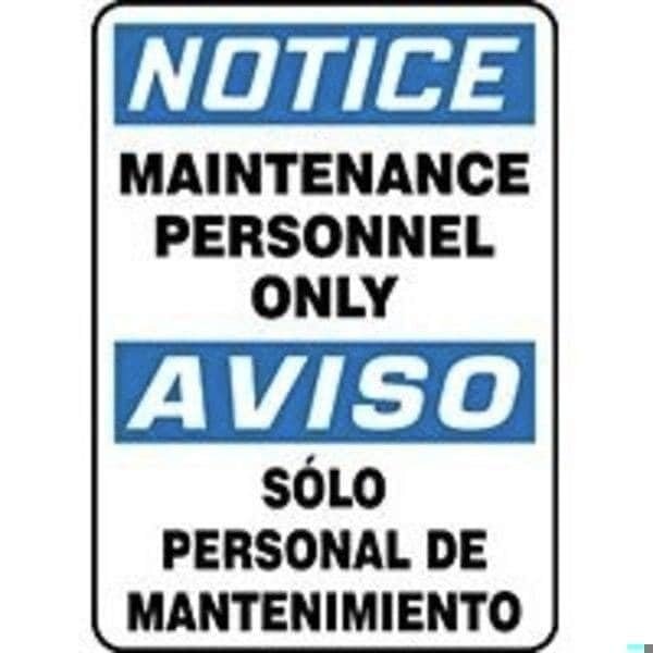 SAFETY SIGN EMERGENCY EYE WASH 7 in X 10 in, Mfr: MFSD983XL-A