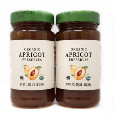 2 Pack of Trader Js Apricot Preserves 17.5oz Jars