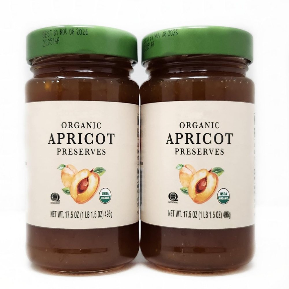 2 Pack of Trader Js Apricot Preserves 17.5oz Jars