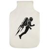 Azeeda 'Jet Pack Man Flying' Hot Water Bottle Cover (HW00044643) view 1
