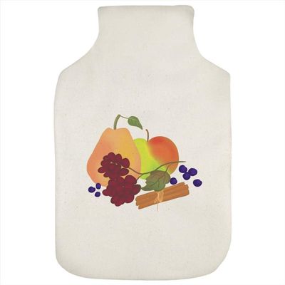 Azeeda 'Autumn Fruits' Hot Water Bottle Cover (HW00044536)
