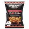 Pork King Good Strawberry Shortcake Pork Rinds (4 Pack), 3 oz Dessert Flavored Chicharrones, Low Carb and Gluten Free Snacks view 1