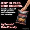 Pork King Good Strawberry Shortcake Pork Rinds (4 Pack), 3 oz Dessert Flavored Chicharrones, Low Carb and Gluten Free Snacks view 4