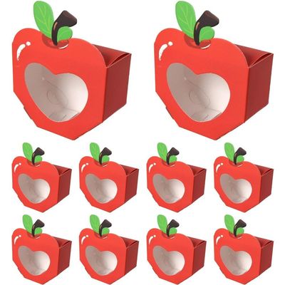 10pcs Shape Candy Boxes Wedding Favor Boxes Small Sweet Containers for Back to School Teacher Appreciation Favors