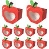 10pcs Shape Candy Boxes Wedding Favor Boxes Small Sweet Containers for Back to School Teacher Appreciation Favors view 1