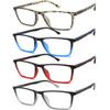 READITEASY Reading Glasses Men 1.5 Blue Light Blocking 4 Pack view 1